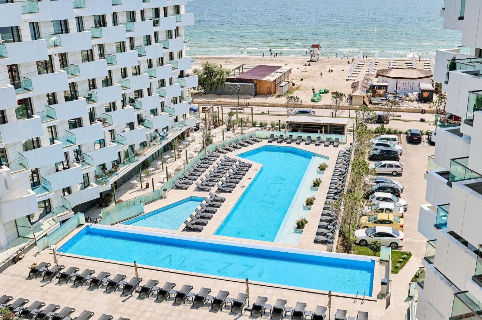 Vlezal Apartment Spa&Pool Beach Resort Mamaia Exterior foto